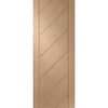 Bespoke Monza Oak Single Frameless Pocket Door Detail