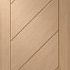 Monza Oak Veneer Staffetta Quad Telescopic Pocket Doors