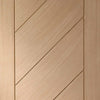 Two Sliding Wardrobe Doors & Frame Kit - Monza Oak Door - Unfinished