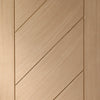 Monza Oak Flush Single Evokit Pocket Door Detail