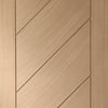 Bespoke Monza Oak Double Pocket Door Detail