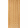 Three Sliding Wardrobe Doors & Frame Kit - Chartwell Flush Oak Door - Prefinished