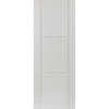 J B Kind White Contemporary Mistral Primed Flush Fire Door - 30 Minute Fire Rated