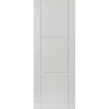 J B Kind Mistral White Primed Flush Door Pair