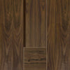 Two Sliding Wardrobe Doors & Frame Kit - Axis Walnut Shaker Door - Prefinished