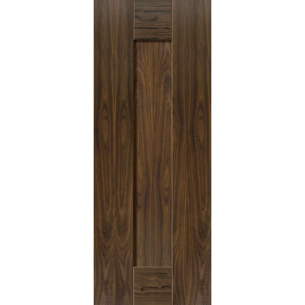J B Kind Walnut Axis Shaker Panel Door - Prefinished
