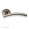 Steelworx CSL1193 Lever Latch Handles on Sprung Rose - 2 Finishes