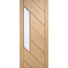 Bespoke Monza Oak Glazed Door Pair