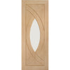 Bespoke Treviso Oak Glazed Door Pair