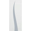 Roslin 8mm Obscure Glass - Clear Printed Design - Single Evokit Glass Pocket Door