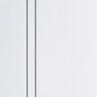 Two Sliding Wardrobe Doors & Frame Kit - Sierra Blanco Flush Door - White Painted