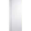 Minimalist Wardrobe Door & Frame Kit - Three Sierra Blanco Flush Doors - White Painted