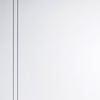 Six Folding Doors & Frame Kit - Sierra Blanco Flush 3+3 - White Painted