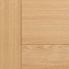 Bespoke Vancouver Oak 5P Style Flush Door Pair - Prefinished