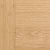 Bespoke Vancouver Oak 5P Style Flush Door Pair - Prefinished