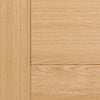 LPD Joinery Bespoke Fire Door Pair, Vancouver Oak 5P Flush Pair - 1/2 Hour Fire Rated - Prefinished