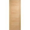 Bespoke Vancouver Oak 5P Style Flush Single Pocket Door Detail - Prefinished