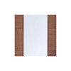 Ravenna Walnut Flush Single Evokit Pocket Door Detail - Clear Glass - Prefinished