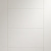 Palermo Flush Door - White Primed Pair