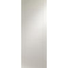 Minimalist Wardrobe Door & Frame Kit - Two Palermo Flush Doors - White Primed 