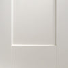 Bespoke Thrufold Pattern 10 1P White Primed Folding 2+1 Door