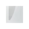 Salerno Single Evokit Pocket Door Detail - Clear Glass - Primed