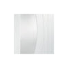 Bespoke Thrufold Salerno White Primed Glazed Folding 2+0 Door