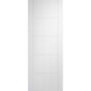 LPD Joinery White Fire Door, Vancouver Flush Door - 30 Minute Rated - White Primed