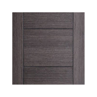 Vancouver Ash Grey Fire Door - 1/2 Hour Fire Rated - Prefinished