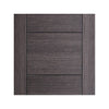 Vancouver Ash Grey Fire Door - 1/2 Hour Fire Rated - Prefinished