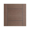 Vancouver Chocolate Grey Single Evokit Pocket Door Detail - Prefinished