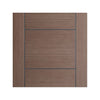 Vancouver Chocolate Grey Internal Pocket Door Detail - 30 Minute Fire Rated - Prefinished