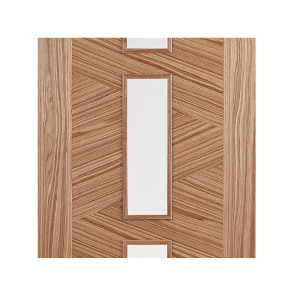 bespoke zeus walnut glazed door prefinished