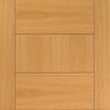 Sirocco Oak Absolute Evokit Double Pocket Door Detail - Prefinished