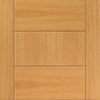 Sirocco Oak Absolute Evokit Double Pocket Door Detail - Prefinished