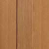 Single Sliding Door & Track - Axis Shaker Oak Panelled Door - Prefinished