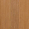 Single Sliding Door & Track - Axis Shaker Oak Panelled Door - Prefinished