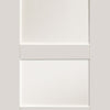 Shaker 4 Pane White Primed Door Pair