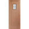 Malton External Hardwood Door and Frame Set - Frosted Double Glazing, From LPD Joinery