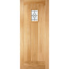 Cottage External Oak Door - Bevel Tri Glazed, From LPD Joinery