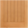 Cottage External Mahogany Door - Bevelled Tri Glazed, From LPD Joinery