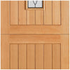 Cottage External Mahogany Door - Bevelled Tri Glazed, From LPD Joinery