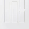 Two Folding Doors & Frame Kit - Coventry 2+0 Folding Panel Door - White Primed