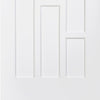 Six Folding Doors & Frame Kit - Coventry 3+3 Folding Panel Door - White Primed