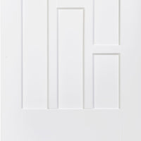 Two Sliding Wardrobe Doors & Frame Kit - Coventry Panel Door - White Primed