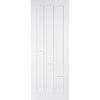 Coventry Style White Primed Panel Absolute Evokit Single Pocket Door Details - White Primed