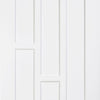 Four Folding Doors & Frame Kit - Coventry 2+2 Folding Panel Door - White Primed