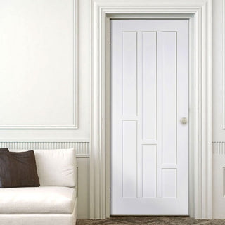 Image: Coventry Panel Door - White Primed