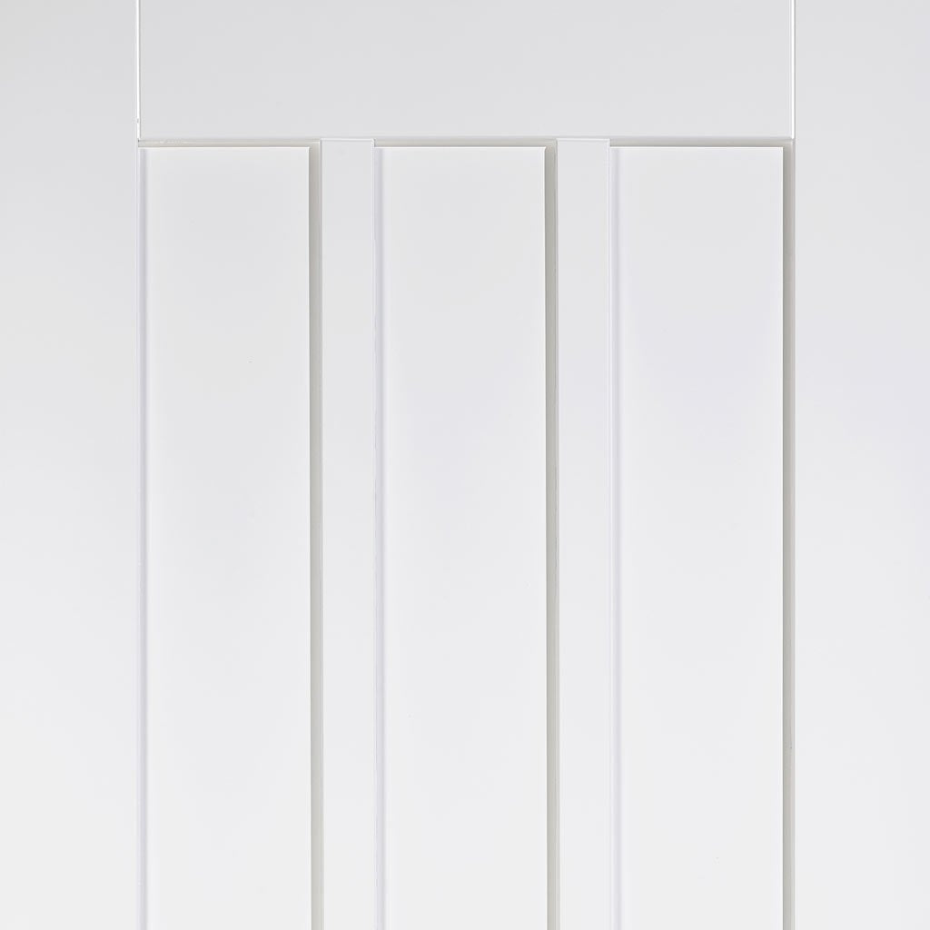 Coventry Panel Door Pair - White Primed