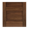 Coventry Walnut Shaker Style Single Evokit Pocket Door Detail - Prefinished